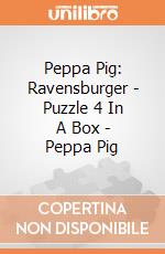 Peppa Pig: Ravensburger - Puzzle 4 In A Box - Peppa Pig giochi