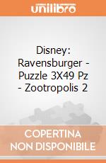 Disney: Ravensburger - Puzzle 3X49 Pz - Zootropolis 2 giochi