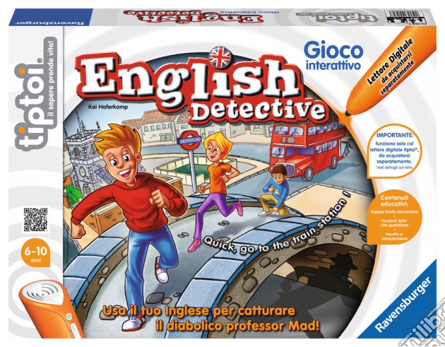Tiptoi - Gioco Interattivo - English Detective gioco