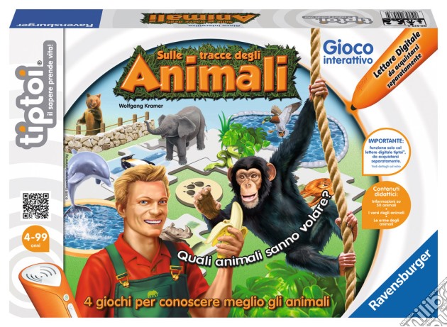 Tiptoi - Gioco Interattivo - Sulle Tracce Degli Animali gioco