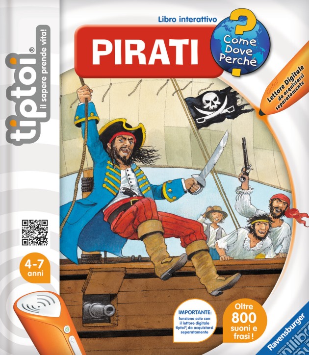 Tiptoi - Libro Interattivo - Pirati gioco di Ravensburger