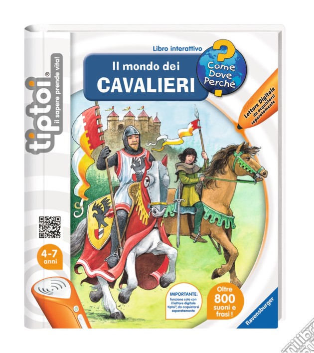Tiptoi - Libro Interattivo - Il Mondo Dei Cavalieri gioco di Ravensburger