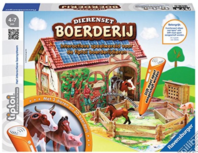 Spel Tiptoi: Dierenset Boerderij (007356) gioco di Ravensburger