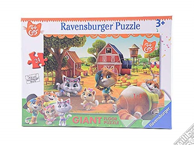 Ravensburger 03015 - Puzzle Gigante Da Pavimento 24 Pz - 44 Gatti A puzzle di Ravensburger