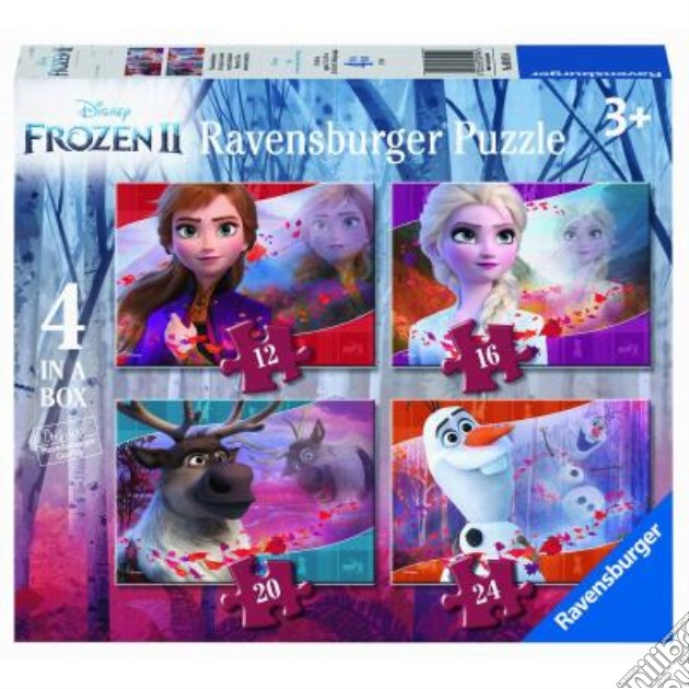 Ravensburger - 03019 4 - Puzzle 4 In A Box - Frozen 2 puzzle di Ravensburger