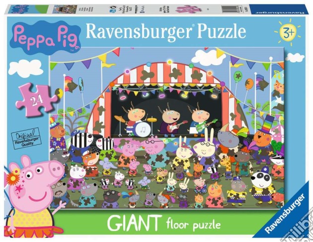 Puzzle Gigante Da Pavimento Da 24 Pezzi - Peppa Pig Family Celebrations gioco