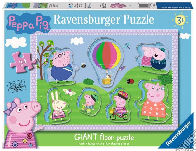 Ravensburger: Puzzle Gigante Da Pavimento 24 Pz - Peppa Pig B puzzle