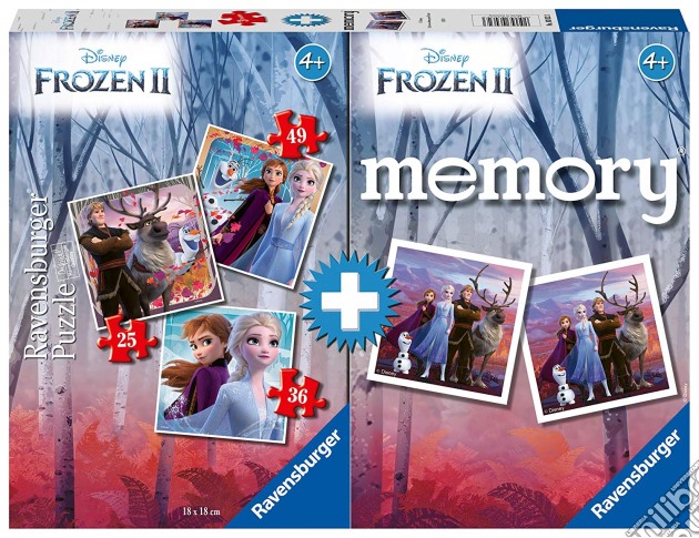 Ravensburger 03032 3 - Multipack Memory + 3 Puzzle - Frozen 2 puzzle