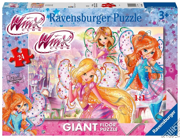 Ravensburger 03048 4 - Puzzle Gigante Da Pavimento 24 Pz - Winx puzzle