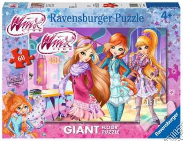 Ravensburger 03049 1 - Puzzle Gigante Da Pavimento 60 Pz - Winx puzzle