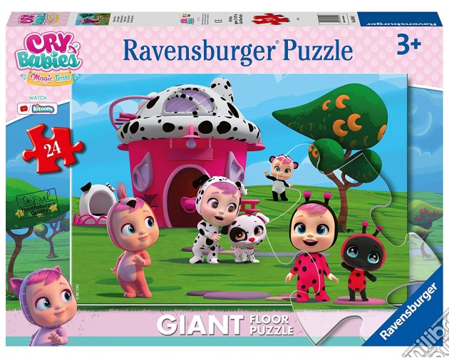Ravensburger 03050 7 - Puzzle Gigante Da Pavimento 24 Pz - Cry Babies puzzle