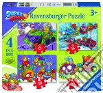 Ravensburger 03053 8 - Puzzle 4 In A Box - Super Zings