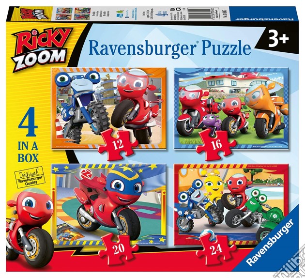 Ravensburger 03054 5 - Puzzle 4 In A Box - Ricky Zoom puzzle