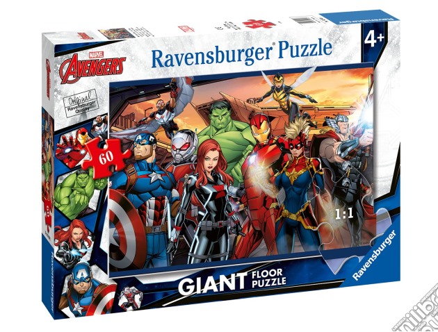 Ravensburger: 03094 - Puzzle Gigante Da Pavimento 60 Pz - Avengers puzzle