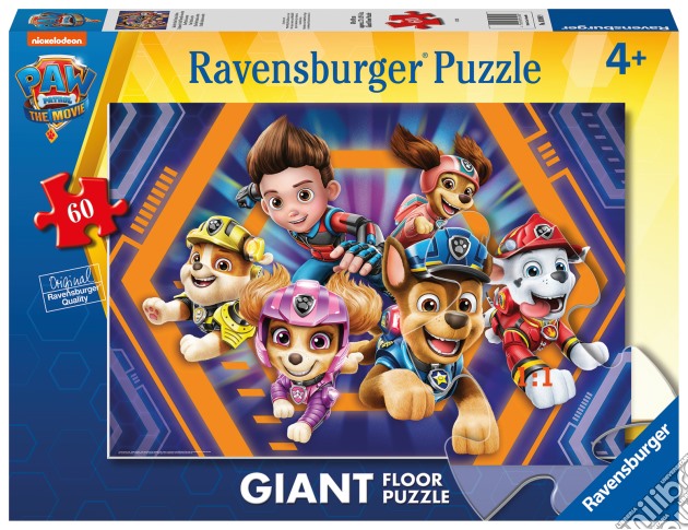 Ravensburger: 03098 - Puzzle Gigante Da Pavimento 60 Pz - Paw Patrol Movie puzzle