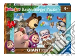 Ravensburger: Puzzle Gigante Da Pavimento 24 Pz - Masha e Orso
