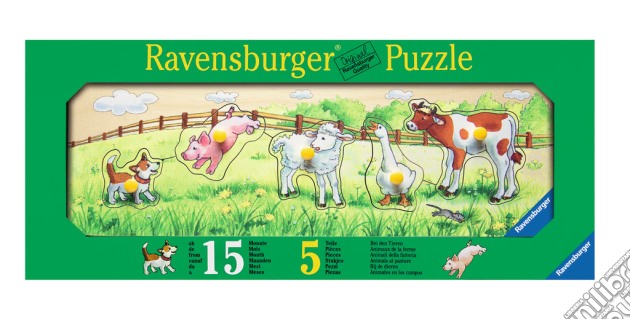 Animali della fattoria (1+ anni) puzzle di RAVENSBURGER