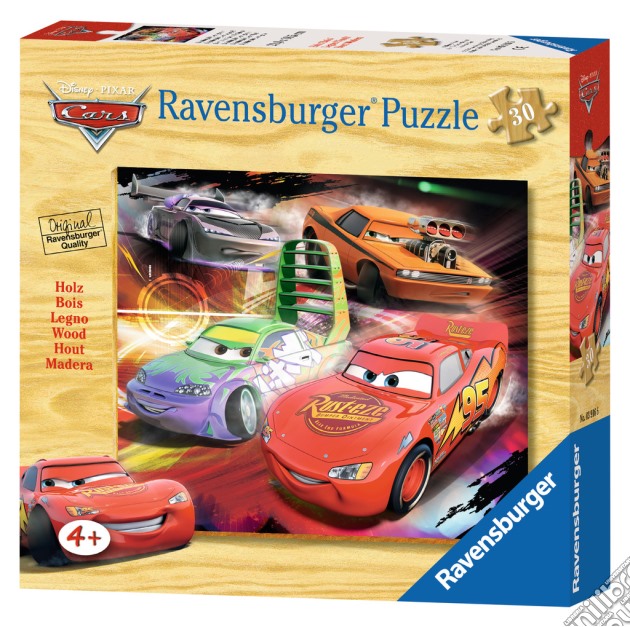 Puzzle in legno 30 pz - dca cars gioco di RAVENSBURGER