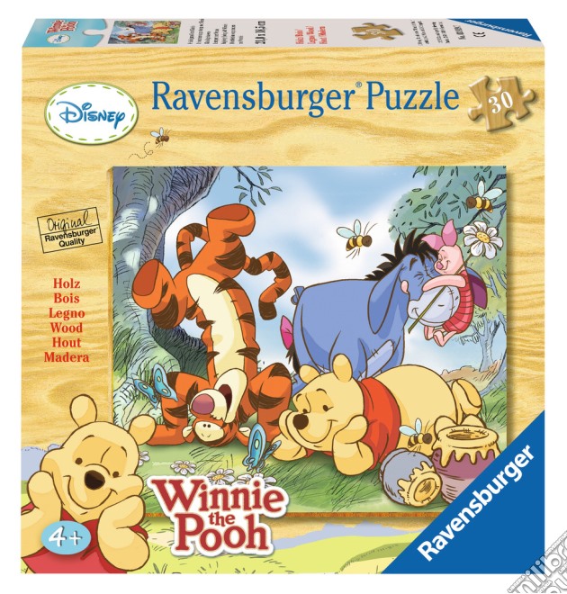 Puzzle in legno 30 pz - dwp winnie the pooh gioco di RAVENSBURGER