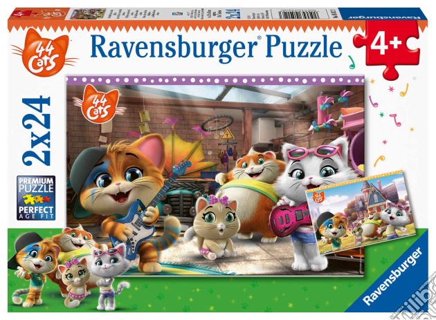 Ravensburger 05012 - My First Puzzle 2X24 Pz - 44 Gatti puzzle di Ravensburger