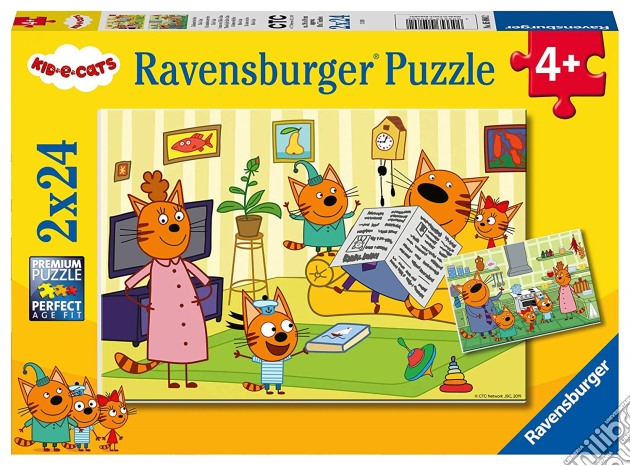 Ravensburger 05080 2 - My First Puzzle 2X24 Pz - Kid E Cats puzzle