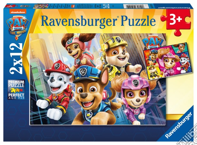 Ravensburger: My First Puzzle: Paw Patrol Movie (Puzzle 2x12 Pz) puzzle