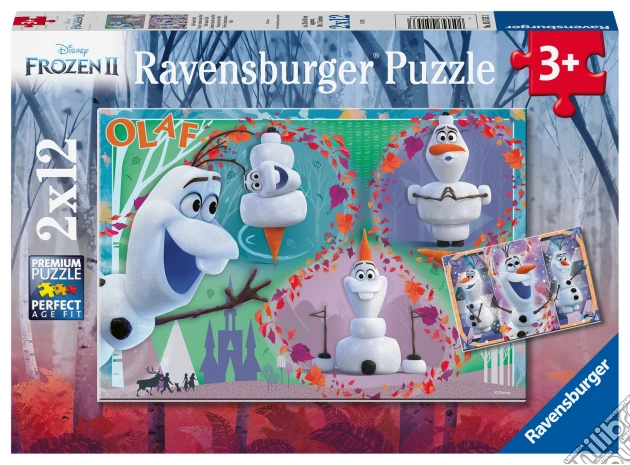 Ravensburger: My First Puzzle: Disney: Frozen 2 Olaf (Puzzle 2x12 Pz) puzzle