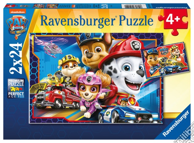 Ravensburger: My First Puzzle: Paw Patrol Movie (Puzzle 2x24 Pz)  puzzle