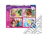 Ravensburger: 05229 - Bumper Puzzle Pack 4X100 Pz - Disney Princess