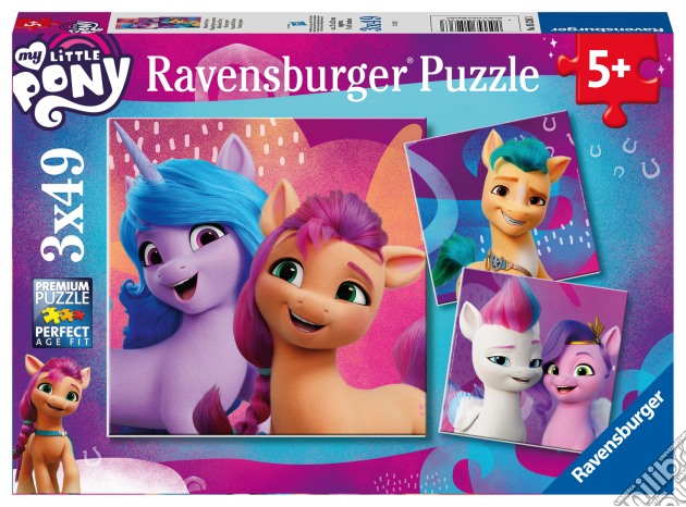 Ravensburger: Puzzle 3x49 Pz - My Little Pony puzzle
