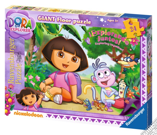 Puzzle 24 pz pavimento - Dora puzzle di RAVENSBURGER