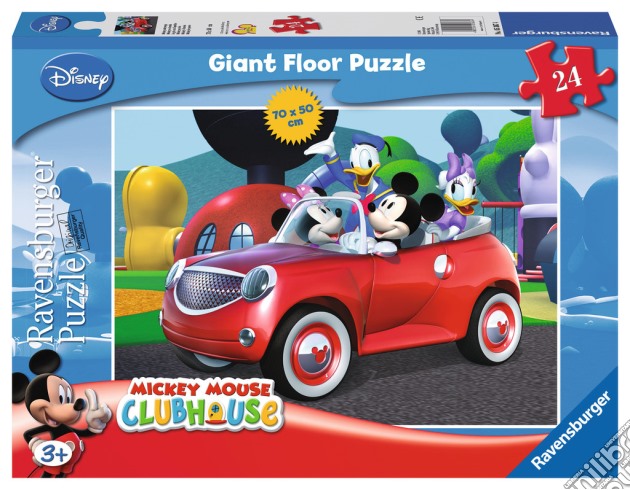 Puzzle 24 Pz Pavimento - La Casa Di Topolino - In Gita Con Topolino puzzle di RAVENSBURGER