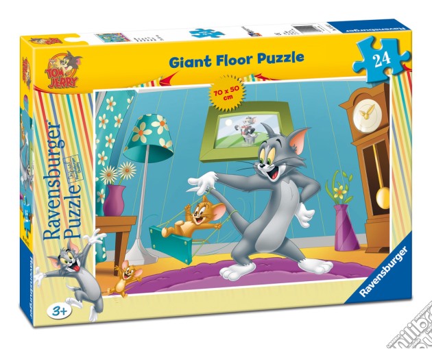 Puzzle 24 Pz Pavimento - Tom E Jerry puzzle di Ravensburger