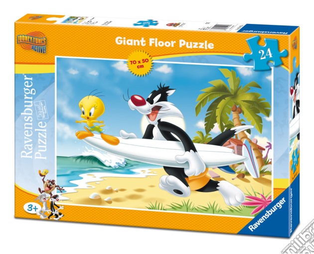 Puzzle 24 Pz Pavimento - Looney Tunes puzzle di Ravensburger