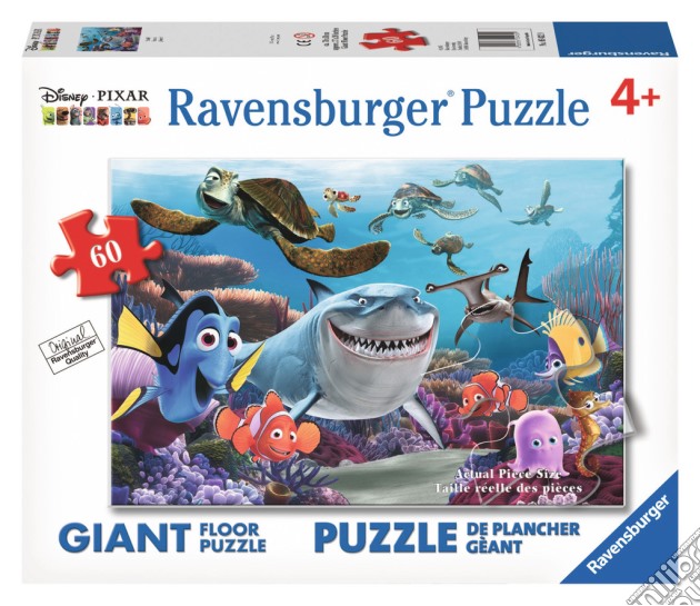 Puzzle 60 Pz Pavimento - Alla Ricerca Di Nemo - Sorridi! puzzle di Ravensburger