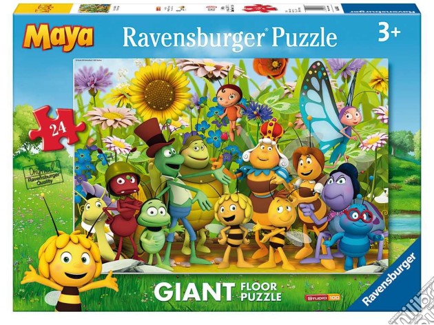 Ravensburger 05463 - Puzzle Da Pavimento 24 Pz - Ape Maia - Gli Amici Di Maia puzzle