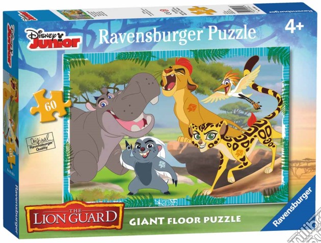 Ravensburger 05466 - Puzzle Da Pavimento Giant 60 Pz - Lion King - Sempre In Guardia puzzle