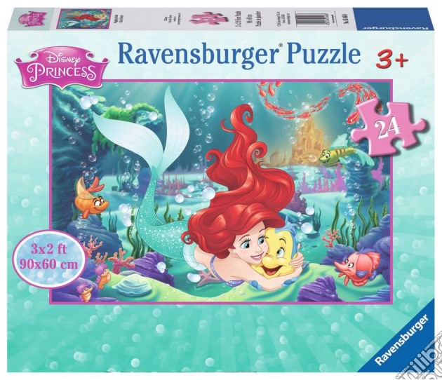Ravensburger 05468 - Puzzle Da Pavimento 24 Pz - Principesse Disney puzzle
