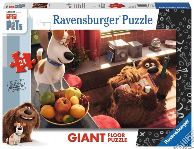 Ravensburger 05483 - Puzzle Da Pavimento 24 Pz - Secret Life Of Pets puzzle