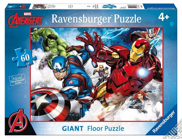 Ravensburger 05490 - Puzzle Gigante Da Pavimento 60 Pz - Avengers puzzle di Ravensburger