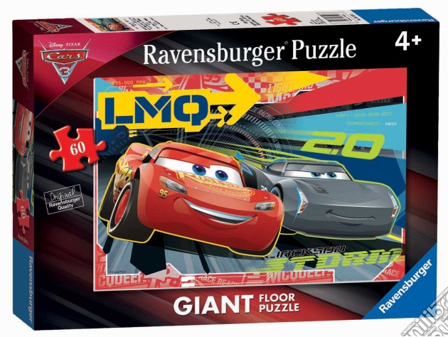 Ravensburger 05520 - Puzzle Gigante Da Pavimento 60 Pz - Cars 3 puzzle di Ravensburger