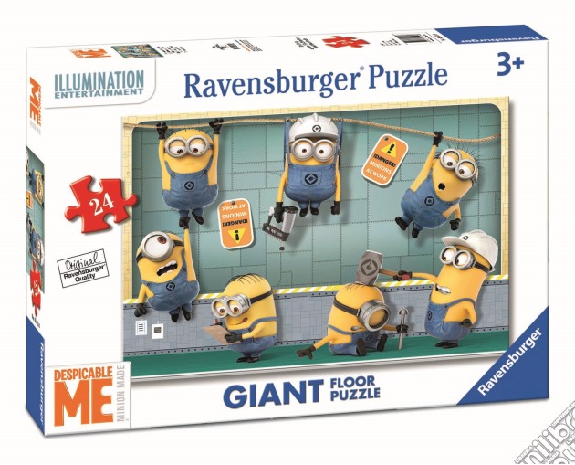 Ravensburger 05525 - Puzzle Gigante Da Pavimento 24 Pz - Minions puzzle di Ravensburger