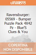 Ravensburger: 05569 - Bumper Puzzle Pack 4X42 Pz - Blue'S Clues & You puzzle