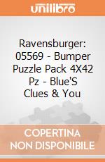 Ravensburger: 05569 - Bumper Puzzle Pack 4X42 Pz - Blue'S Clues & You