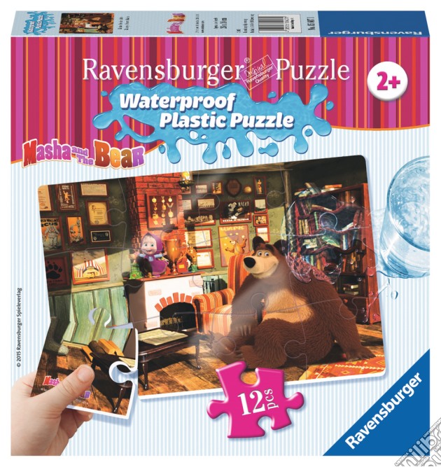 Ravensburger 05607 - Puzzle Di Plastica 12 Pz - Masha E Orso - Casa Dolce Casa puzzle di Ravensburger
