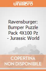 Ravensburger: Bumper Puzzle Pack 4X100 Pz - Jurassic World puzzle