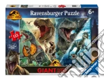 Jurassic World: Ravensburger - Puzzle Gigante Da Pavimento 125 Pz - Jurassic World giochi