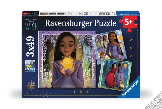 Disney: Ravensburger - Puzzle 3x49 Pz - Wish puzzle