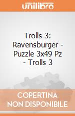 Trolls 3: Ravensburger - Puzzle 3x49 Pz - Trolls 3 giochi