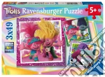 Trolls 3: Ravensburger - Puzzle 3x49 Pz giochi